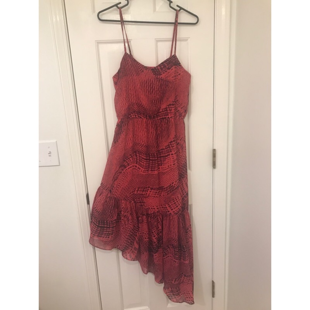 Asymmetrical Pink Summer dress